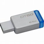 DT50 DATA TRAVELER BLUE 64GB